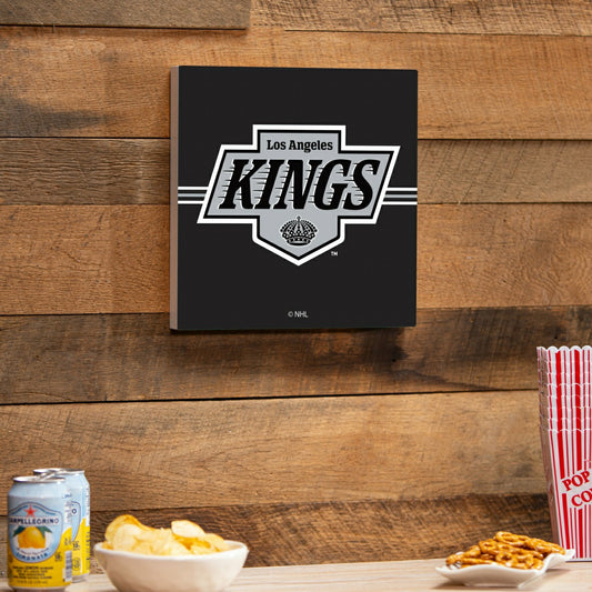 Team Sports America Everyday - Los Angeles Kings Wood Wall Sign, 12x12