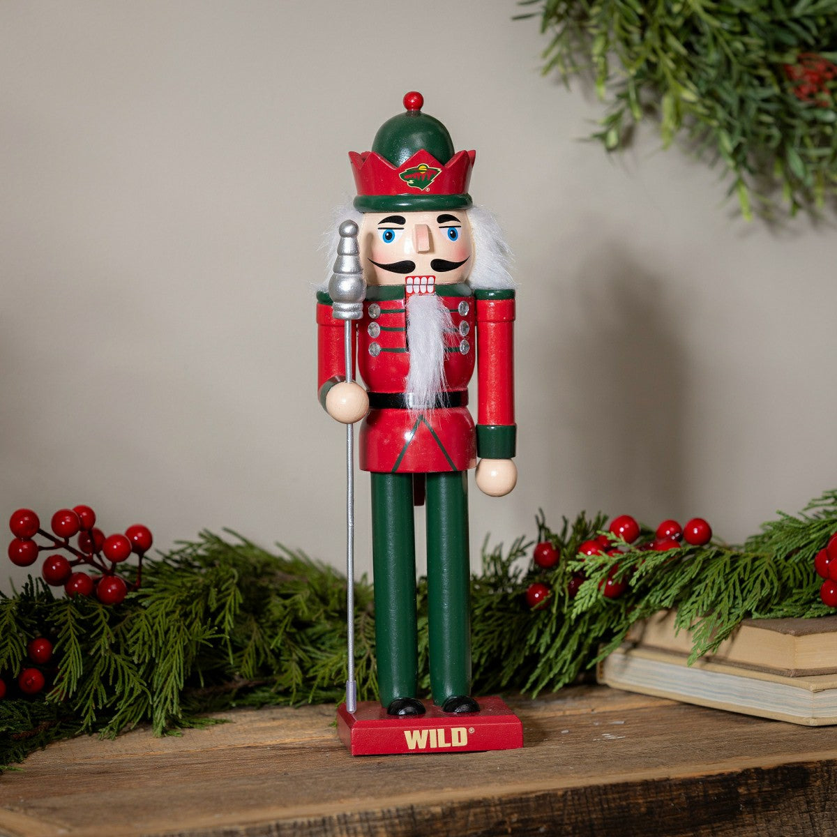 Team Sports America Value - Nutcracker Statue, Minnesota Wild