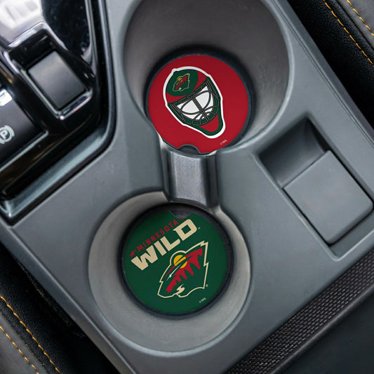Team Sports America Trending - Minnesota Wild Car Coaster Set, 2pc