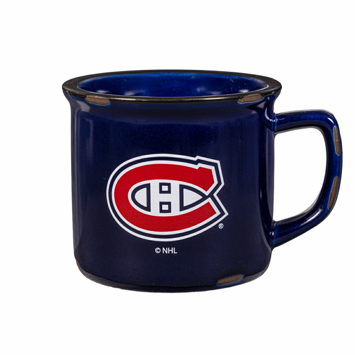 Team Sports America Exclusive - Montreal Canadiens Ceramic Camp Cup with Enamel Finish, 14oz