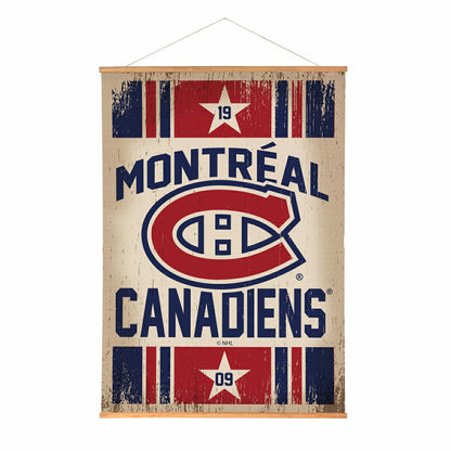 Team Sports America Everyday - Montreal Canadiens, Canvas Wall Tapestry, Large, 54x36
