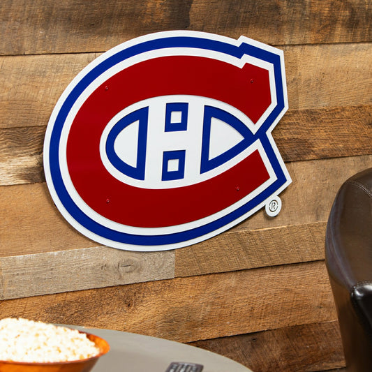 Team Sports America Exclusive - Montreal Canadiens Premier Metal Wall Art