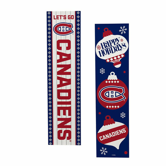 Team Sports America Value - Montreal Canadiens 47" Double Sided Leaner, Christmas