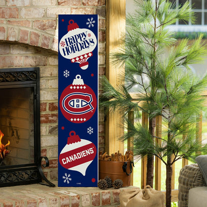 Team Sports America Value - Montreal Canadiens 47" Double Sided Leaner, Christmas