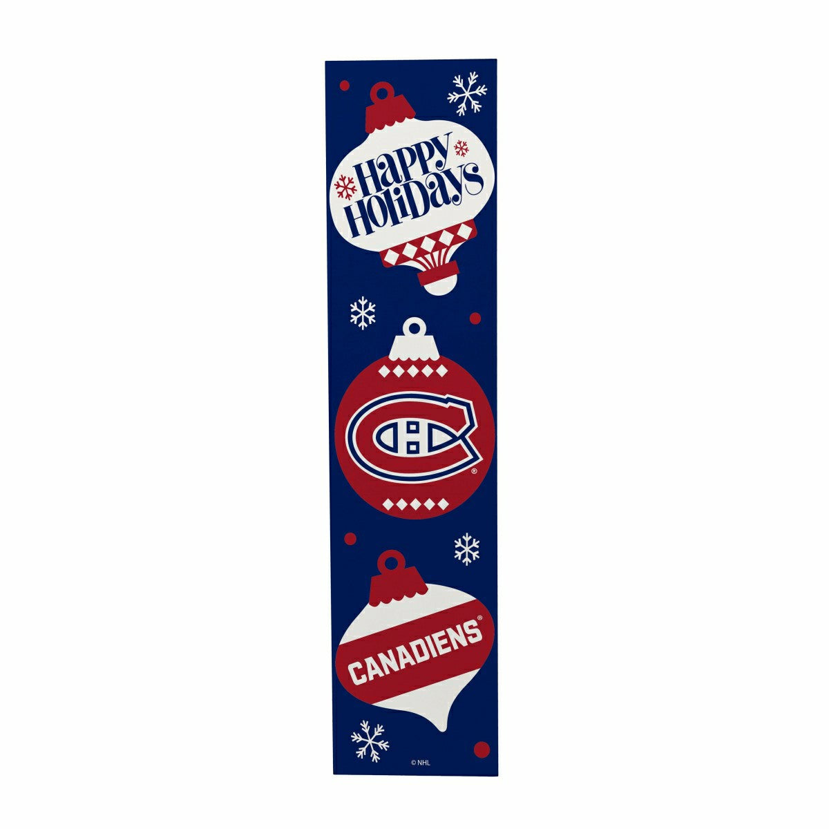 Team Sports America Value - Montreal Canadiens 47" Double Sided Leaner, Christmas