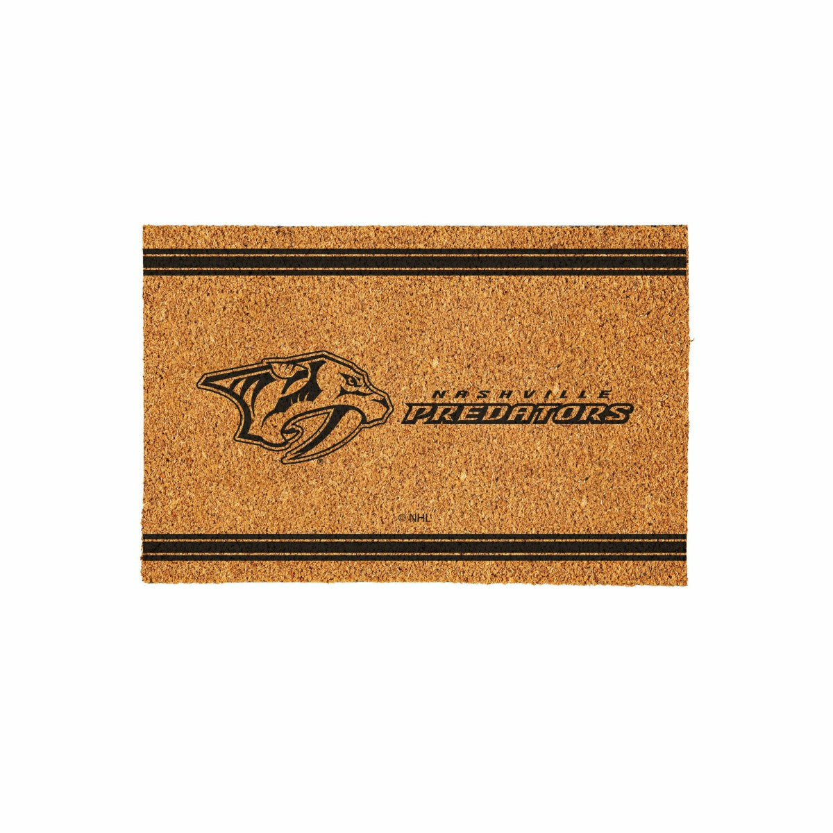 Team Sports America Everyday - Nashville Predators Large One Color Coir Mat, 36"x24"