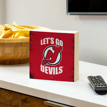 Team Sports America Value - New Jersey Devils Plock, Down Home Fans, 6x6