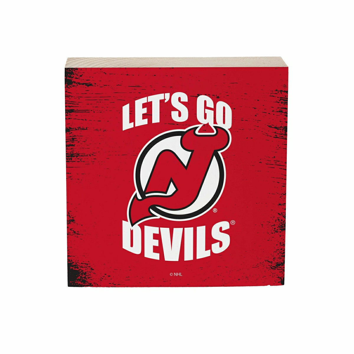 Team Sports America Value - New Jersey Devils Plock, Down Home Fans, 6x6