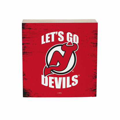 Team Sports America Value - New Jersey Devils Plock, Down Home Fans, 6x6