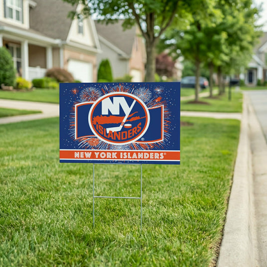 Team Sports America Classic - New York Islanders Yard Sign, Patriotic