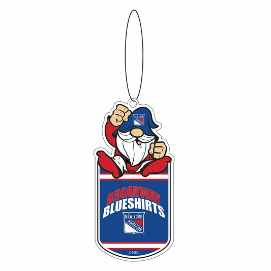 Team Sports America Everyday - New York Rangers Gift Tag Ornament, Gnome Fan