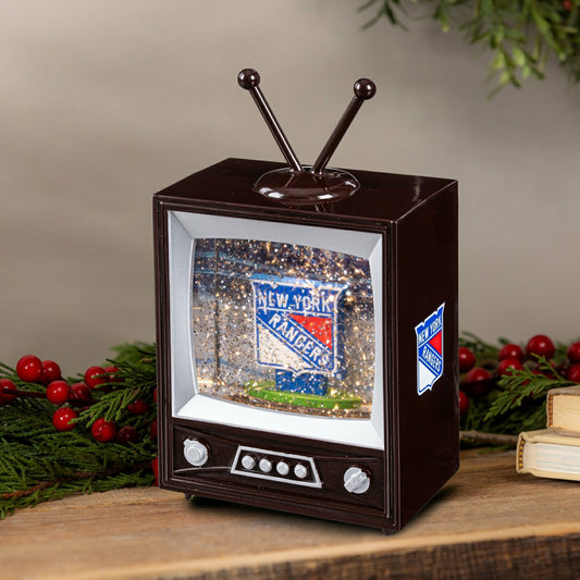 Team Sports America Value - New York Rangers Vintage TV Water Lantern