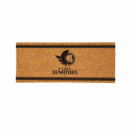 Team Sports America Recommended - Ottawa Senators Extra Large One Color Coir Mat, 60"x24"