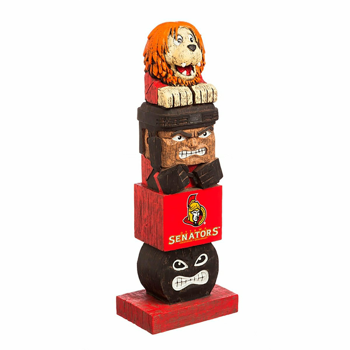 Team Sports America Value - Ottawa Senators Tiki Team Totem Garden Statue