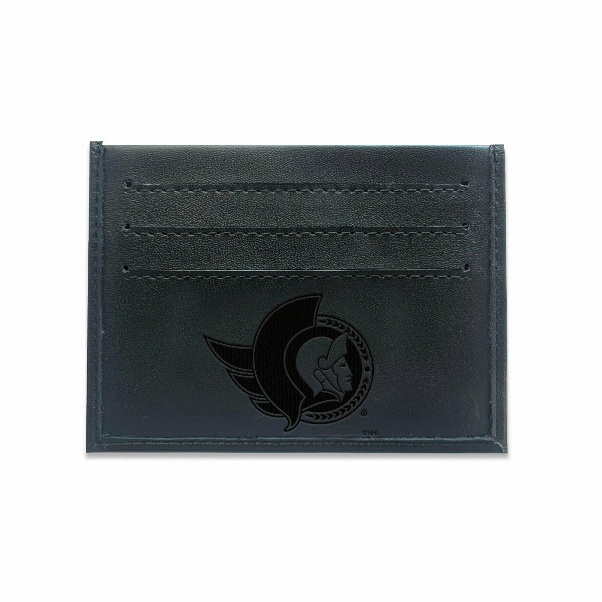 Team Sports America Everyday - Front Pocket Wallet w/ RFID Blocking, Ottawa Senators, Black