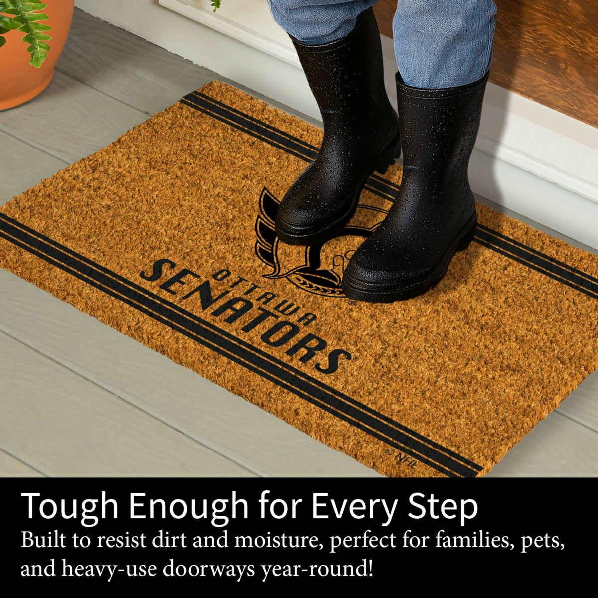 Team Sports America Value - Ottawa Senators, Coir Mat 1C