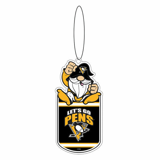 Team Sports America Classic - Pittsburgh Penguins Gift Tag Ornament, Gnome Fan