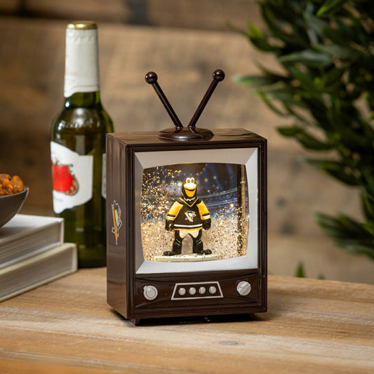 Team Sports America Value - Pittsburgh Penguins Vintage TV Water Lantern
