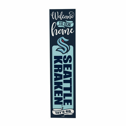 Team Sports America Essential - 47" Double Sided Leaner, Seattle Kraken, Halloween
