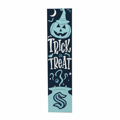 Team Sports America Essential - 47" Double Sided Leaner, Seattle Kraken, Halloween