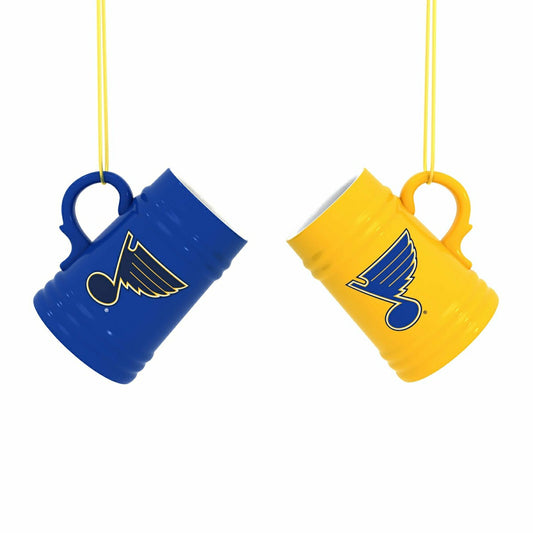 Team Sports America Everyday - St Louis Blues Ceramic Mini Stein, 3oz, set of 2