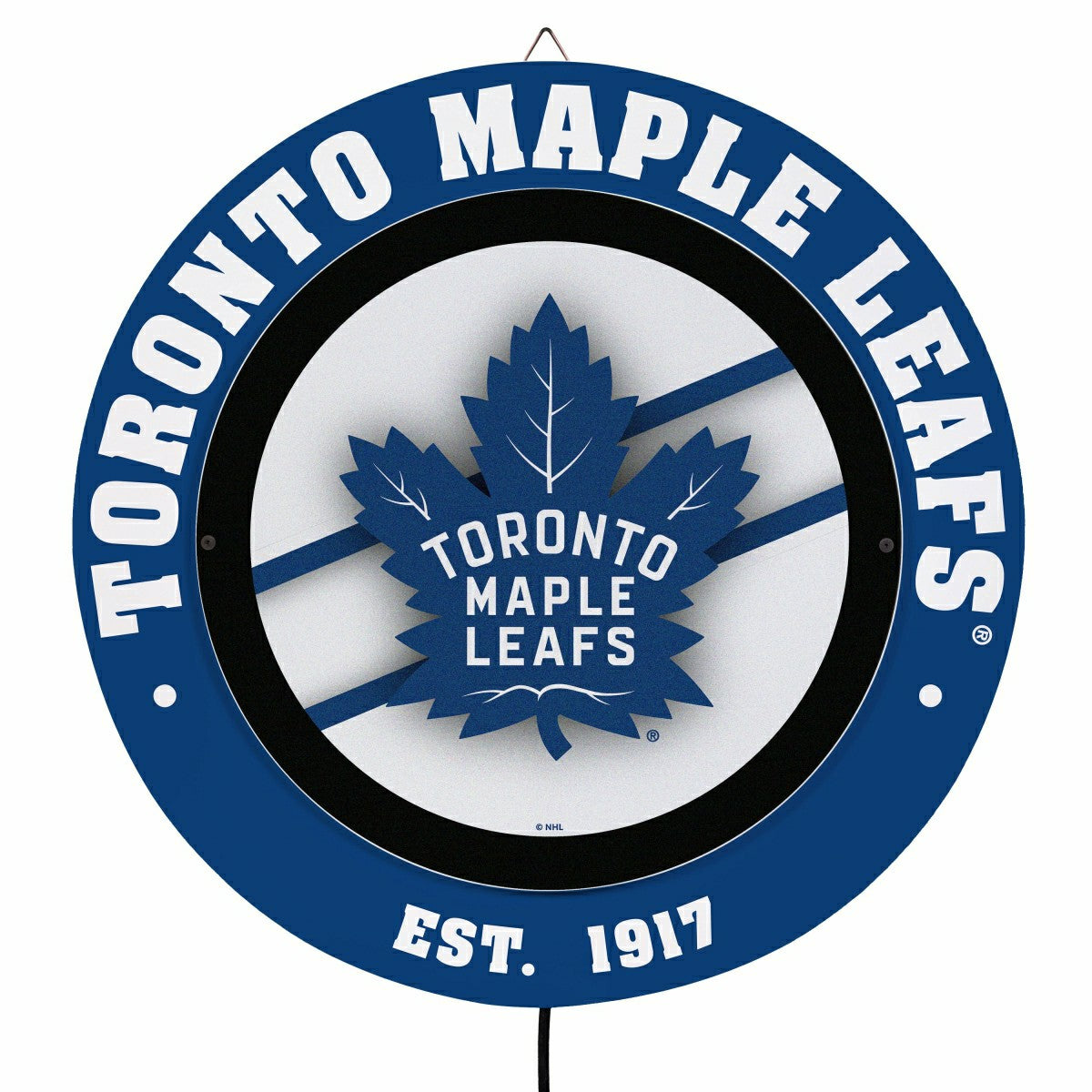 Team Sports America Everyday - Toronto Maple Leafs, Metal Lite, Round