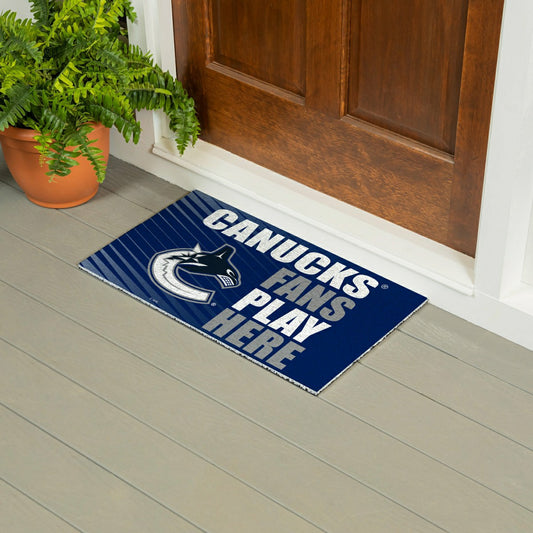 Team Sports America Everyday - Vancouver Canucks Fan Mat, 28"x16"