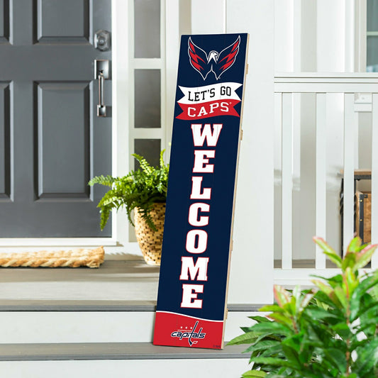 Team Sports America Best Seller - Washington Capitals Large Single Sided Leaner, 46"