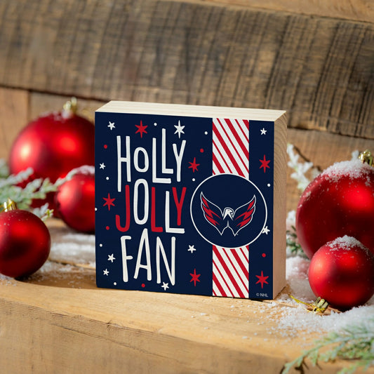 Team Sports America Classic - Washington Capitals Block, Holiday, 6x6