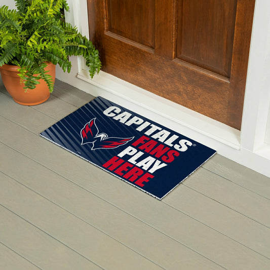 Team Sports America Signature - Washington Capitals Fan Mat, 28"x16"