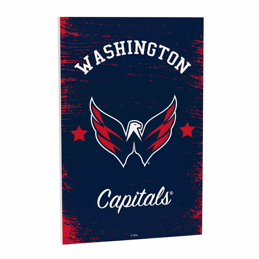 Team Sports America Classic - Washington Capitals Wood Wall Sign, 16x24