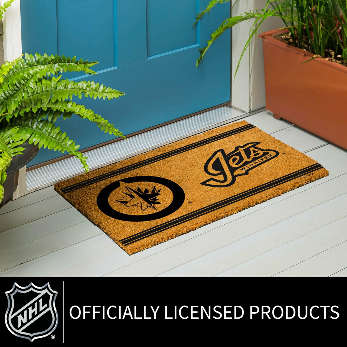 Team Sports America Exclusive - Winnipeg Jets, Coir Mat 1C