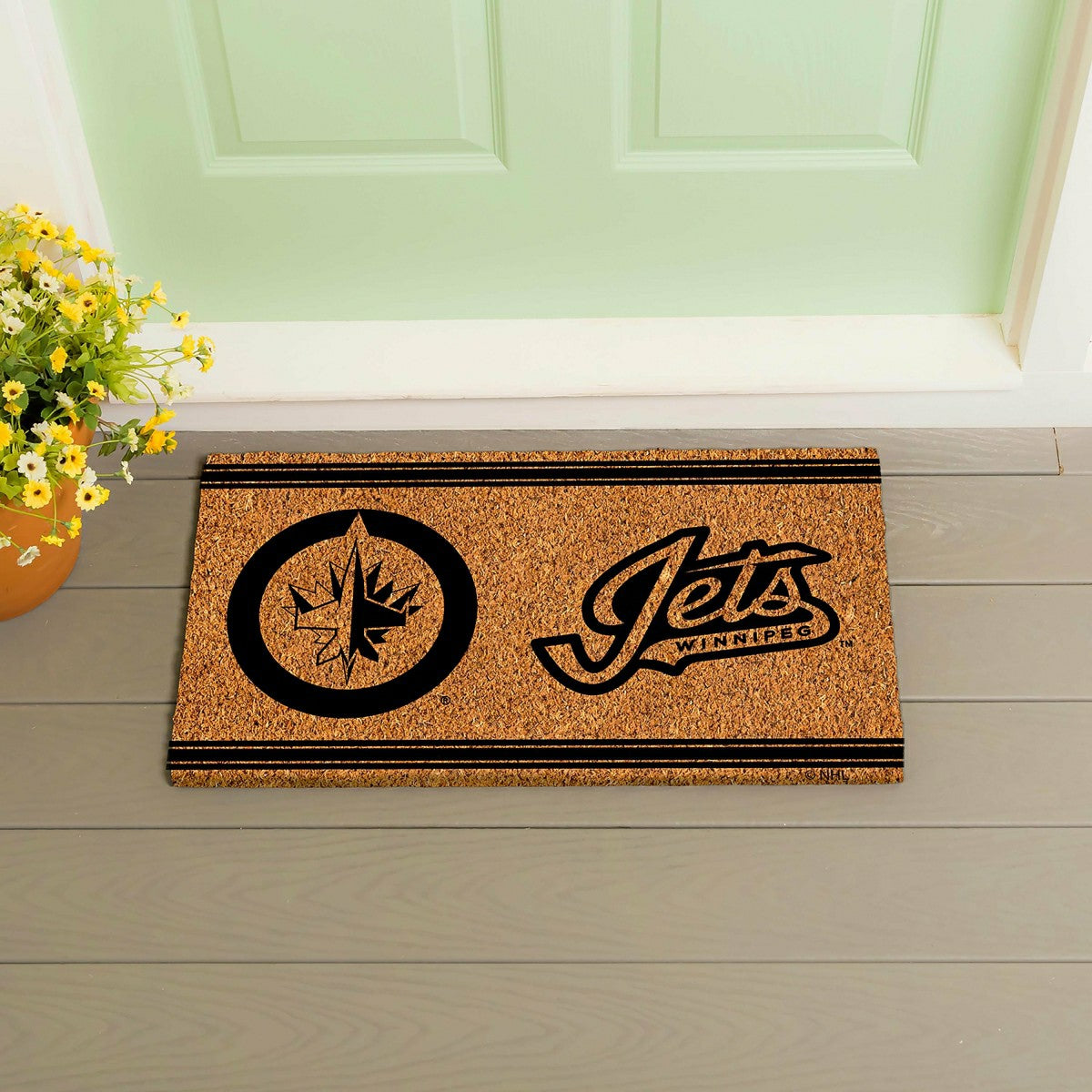 Team Sports America Exclusive - Winnipeg Jets, Coir Mat 1C