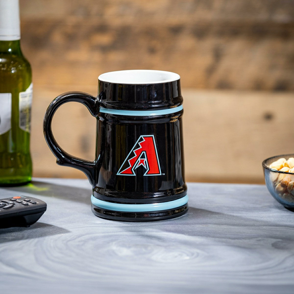 Team Sports America Value - Arizona Diamondbacks Ceramic Stein Cup, 24oz
