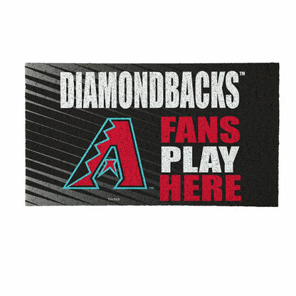 Team Sports America Exclusive - Arizona Diamondbacks Fan Mat, 28"x16"