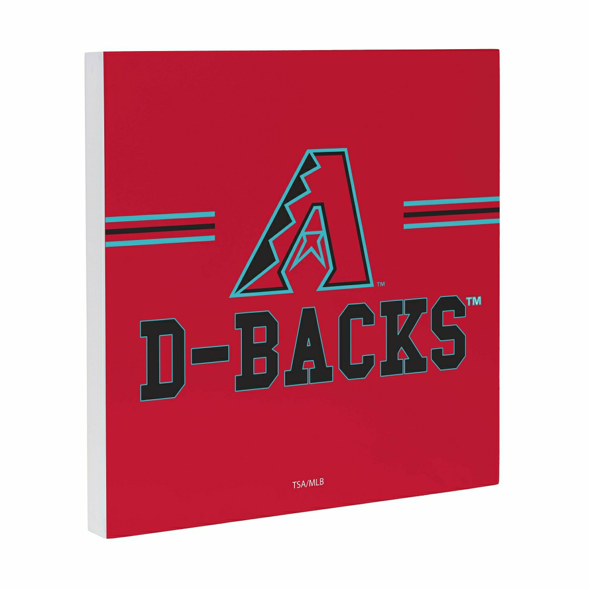 Team Sports America Essential - Arizona Diamondbacks Wood Wall Sign, 12x12