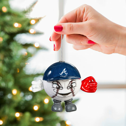 Team Sports America Essential - Atlanta Braves Ball Head Ornament