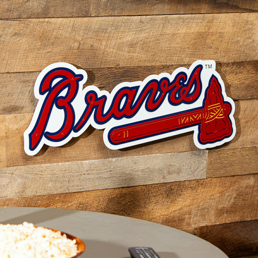 Team Sports America Signature - Atlanta Braves Premier Metal Wall Art