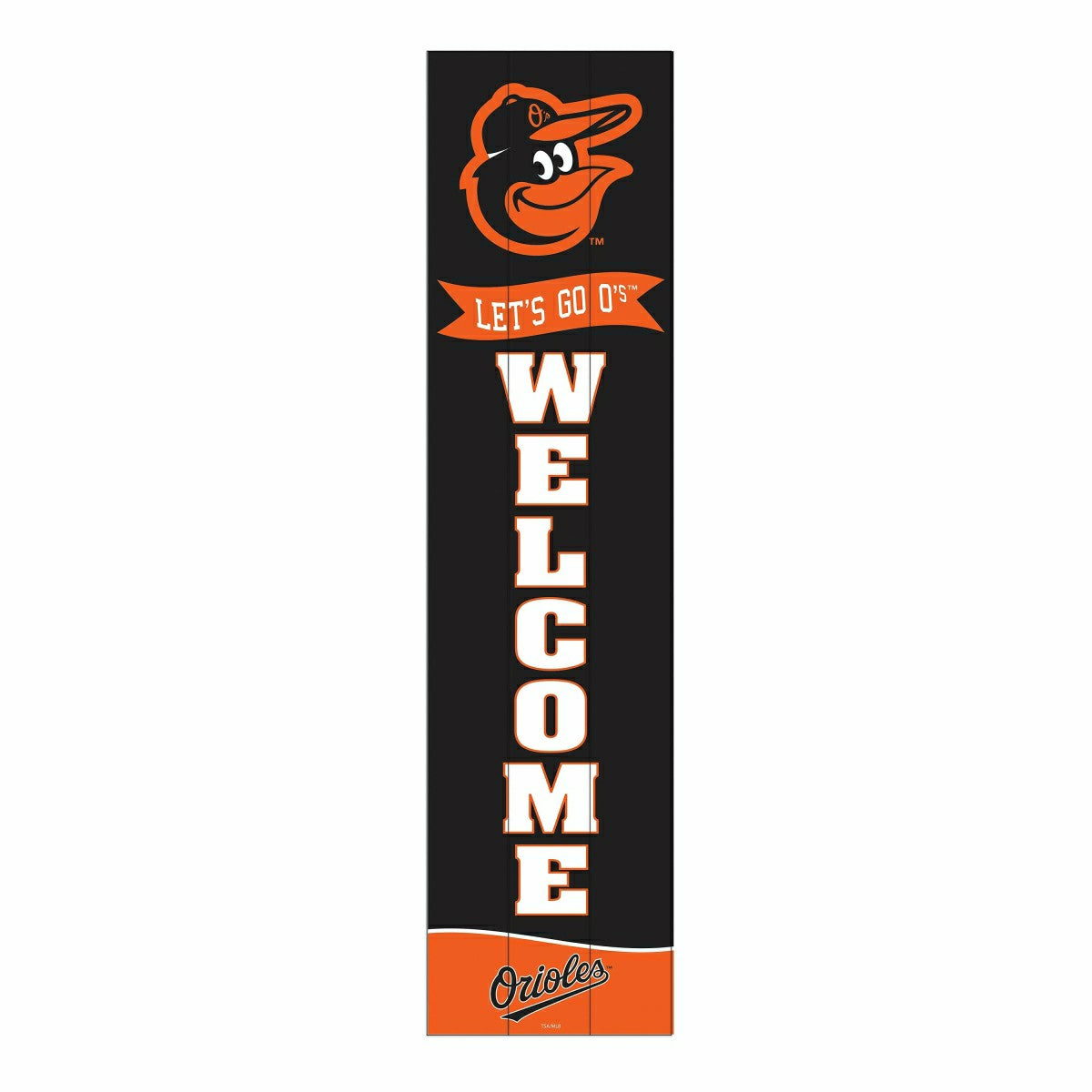 Team Sports America Classic - Baltimore Orioles, 46" Leaner