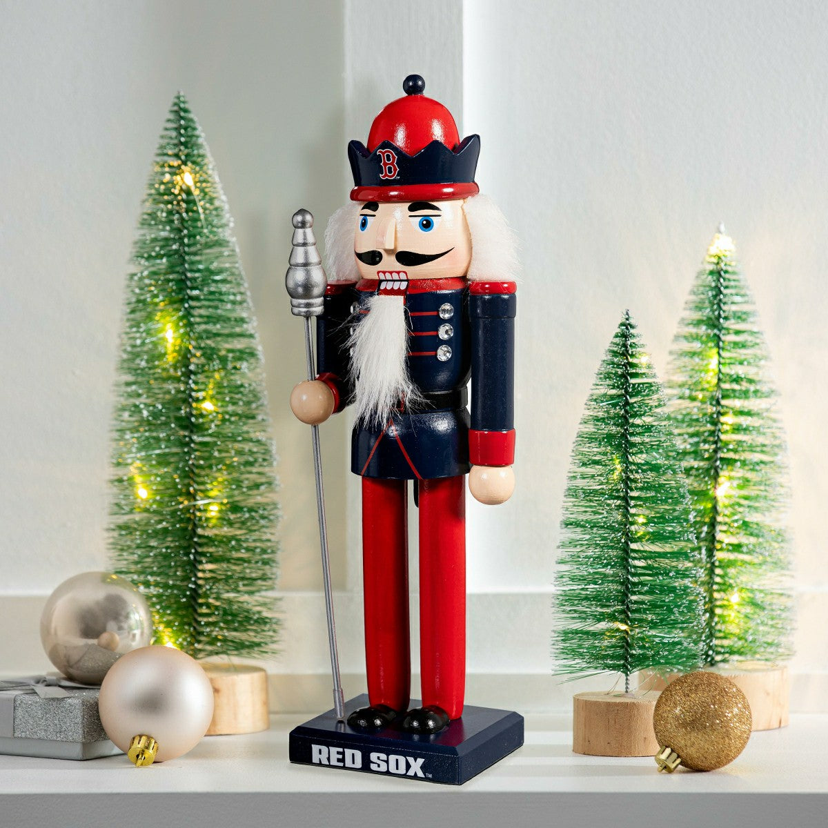 Team Sports America Best Seller - Boston Red Sox Nutcracker Statue