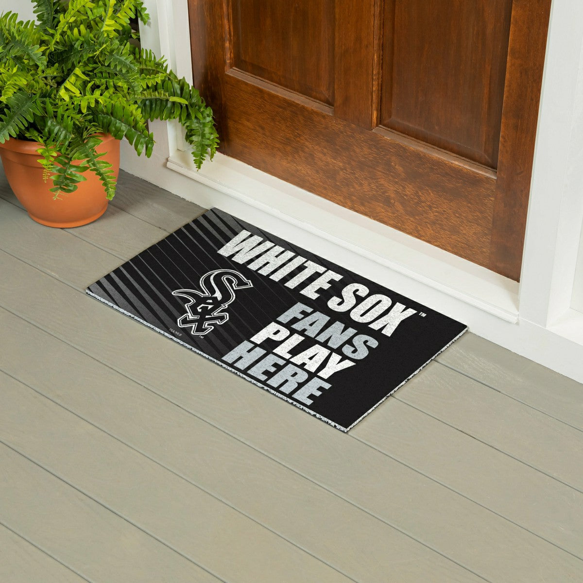 Team Sports America Value - Chicago White Sox Fan Mat, 28"x16"