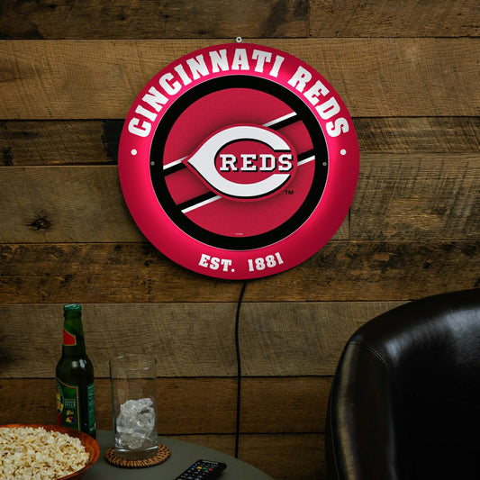 Team Sports America Classic - Cincinnati Reds, Metal Lite, Round