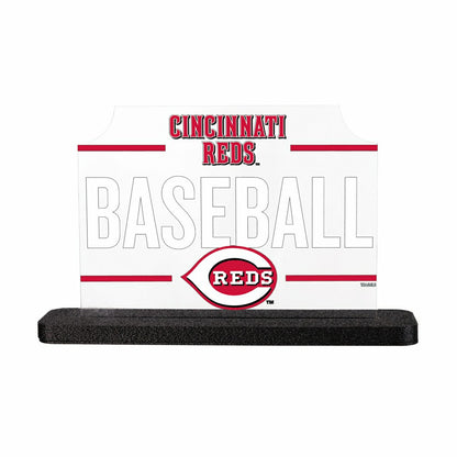 Team Sports America Everyday - Cincinnati Reds Baseball Rectangle Desklite LED Decor