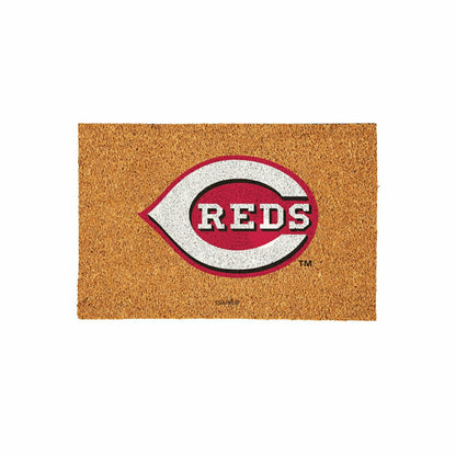 Team Sports America Trending - Cincinnati Reds Large Full Color Coir Mat, 36"x24"