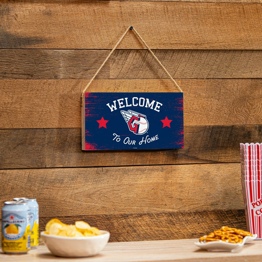 Team Sports America Essential - Cleveland Guardians Wood Wall Sign, 6x11
