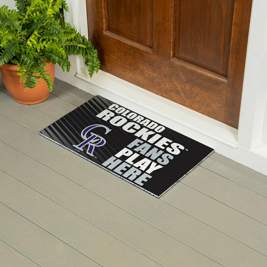 Team Sports America Trending - Colorado Rockies Fan Mat, 28"x16"