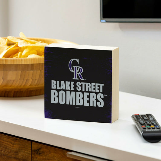 Team Sports America Everyday - Colorado Rockies Plock, Down Home Fans, 6x6