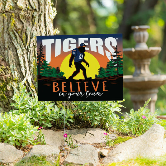 Team Sports America Recommended - Detroit Tigers Yard Sign, Bigfoot