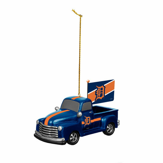 Team Sports America Everyday - Detroit Tigers Rally Truck Ornament, Set of 2
