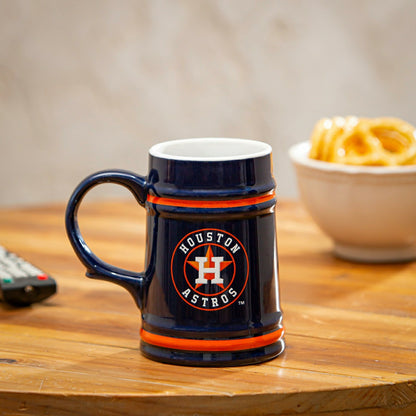 Team Sports America Value - Houston Astros Ceramic Stein Cup, 24oz